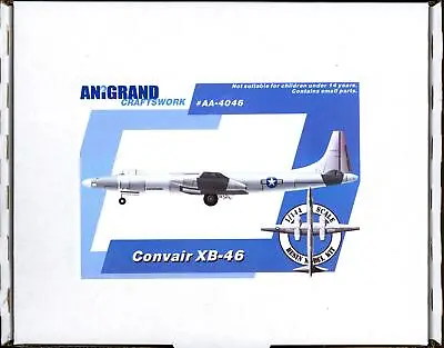 Anigrand Models 1/144 CONVAIR XB-46 American Prototype Bomber • $167.84