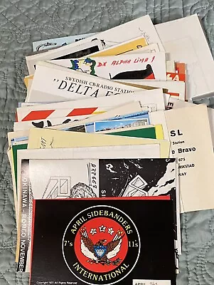Lot Of Fresh To The Market QSL Cards From 1978 Many Countries • $25