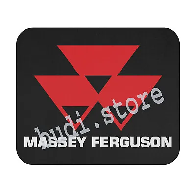 Massey Ferguson Tractor Logo Black Mousepad Desk Mat Gaming Mouse Pad • $14.99