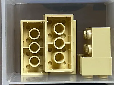 $4.76 • Buy LEGO Parts - Tan Brick 2 X 4 - No 3001 - QTY 5