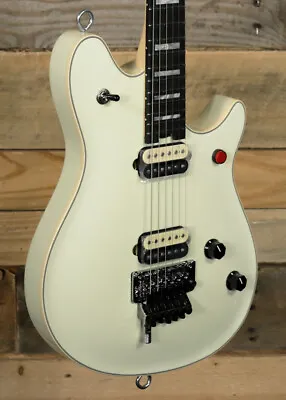 EVH Edward Van Halen Signature Wolfgang USA Electric Guitar Ivory W/  Case • $4599.99