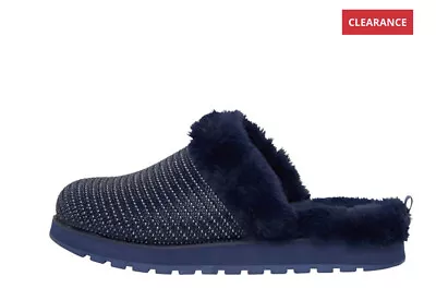 £29.95 • Buy Ladies Skechers BOBS KEEPSAKES HIGH - DREAM Slippers, Navy Mule, Size UK 7