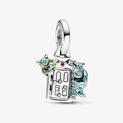 Authentic Pandora Disney Pixar Monster Inc Dangle Charm #792029c01 A13 • $24