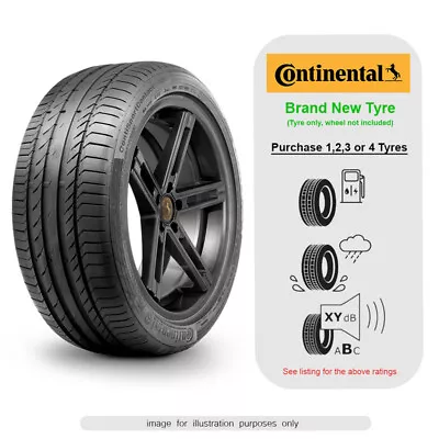 New Continental Car Tyre - 225/40R18 Sport Contact 5 AO1 92Y XL • £101.99