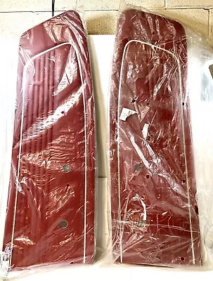 NEW PUI Interiors 1966 Ford Mustang Standard “Red” Front Door Panels (D663) NWT • $125