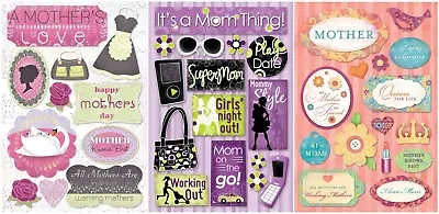MOM Cardstock Stickers - Choose Style - Scrapbook Card Making Mother's Day • $3.49
