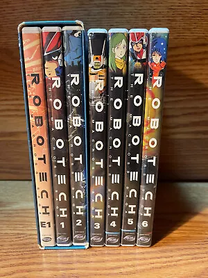 Robotech Macross Saga 9 DVD Collection E1 + 1-6 Legacy Box Set Anime Lot Of 7 • $40