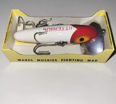 New In Box Fred Arbogast WOOD R&W MUSKY JITTERBUG NO. 700 Mint Y • $150