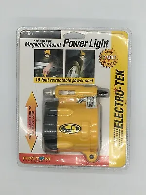 10w Magnetic Mount Power Light Torch Work Home Garage Car Super Bright 12 Volt  • $12.99