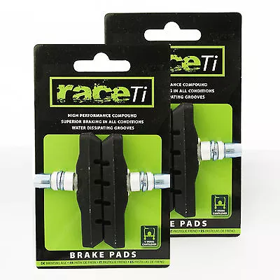 £4.59 • Buy V Brake Integral TWIN PACK Fits Shimano XTR XT 72mm High Performance Brake Pads