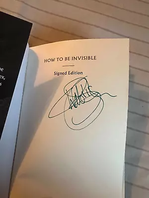 Kate Bush  How To Be Invisible  Paperback Book Signed Autographed Edition  NEW • £99.99