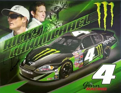 *ricky Carmichael*signed*autographed*photo Card*monster*ginn Racing*coa* • $49