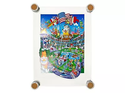 Vintage Melanie Taylor Kent Serigraph Centoonial Looney Tunes Atlanta Olympics • $119.99