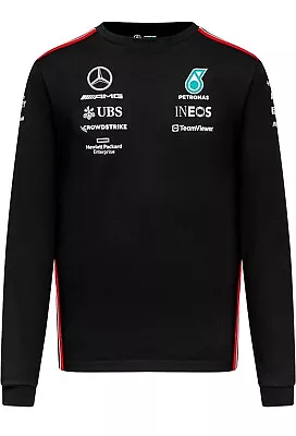 Mercedes AMG Petronas Formula One Long Sleeved Top Size XL F1 Team 2023 BNWOT • £29.99