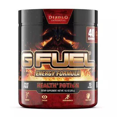 G FUEL - Energy Formula Diablo Health Potion | GFUEL • $64.95