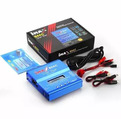 IMax B6AC 80W RC Lipo Lithium NiMh Digital Battery Balance Charger Discharger • $49.88