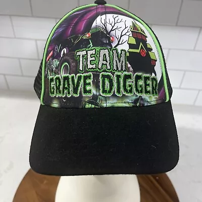 Baseball Cap Team Grave Digger Monster Truck Racing Team Monster Jam Snapback • $17.99