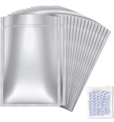 15 Pack 5 Gallon Mylar Bags (9.4 Mil) And 15x 2000cc Oxygen • $23.99