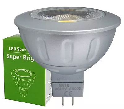 12V LED MR16 Light Bulb Low Voltage Spotlight Super Bright Warm White 5W Or 7W • £5.99