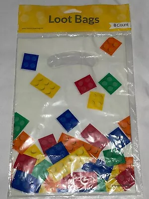 Lego Brick Block Party Colorful 8 Birthday Party Supplies Treat Loot Kids • $8