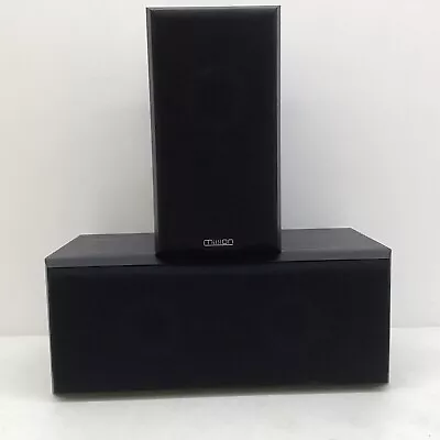 Mission 2-Way Reflex 700 Classic And 70c2 Center Channel Speakers Tested Works • $19.99