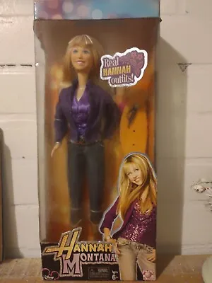 Disney  Hannah Montana Doll Miley Cyrus 2007 New In Box  NIP Jakks Pacific • $16.99