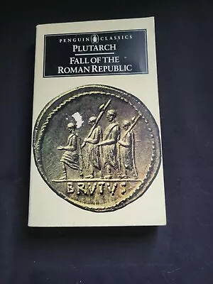 Fall Of The Roman Republic By Plutarch Vintage Penguin Classics Paperback • $4.49
