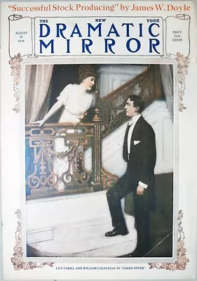 -Rare- 1914 -NY Dramatic Mirror- Vintage Silent Film/Movie/Theatre Magazine • $9.99