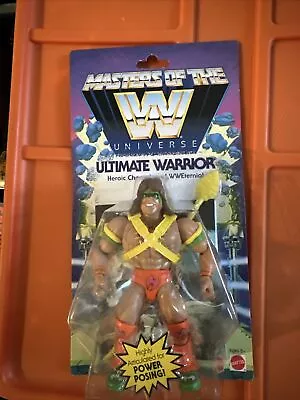 WWE Masters Of The WWE Universe Ultimate Warrior MOTU Wave 1 Retro G06 • $24.99