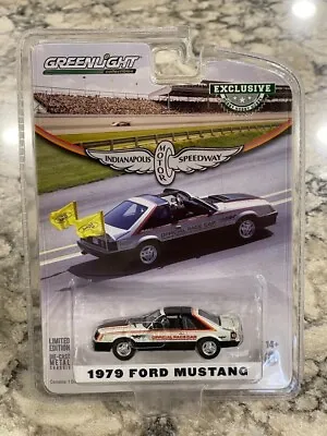 Greenlight 1979 Ford Mustang 63rd Annual Indianapolis 500 Official Pace Car 1/64 • $6.39