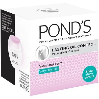 Pond's Lasting Oil Control Vanishing Cream For Very Oily Skin 50ml • £14.99