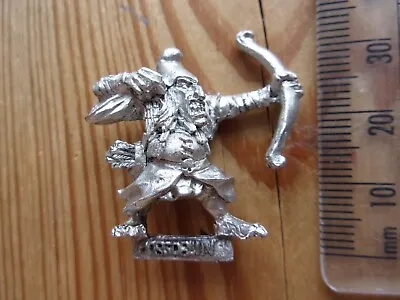 Citadel Games Workshop Hobgoblin Archer Bowman Chaos Dwarf 1990s Metal • £15