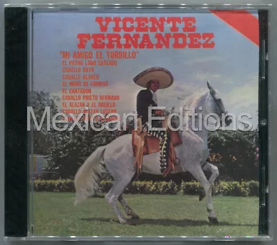 Vicente Fernandez Mi Amigo El Tordillo Mexican Edition CD • $7.99