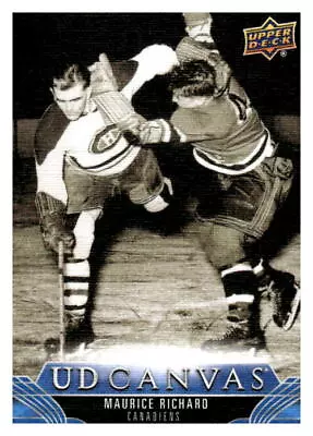 2023-24 Upper Deck #C242 Maurice Richard UD Canvas • $12.99