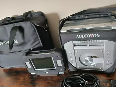 Audiovox VBP5000 DVD VHS Player W/ AC Power Cord Car Power Cord TESTED  • $170