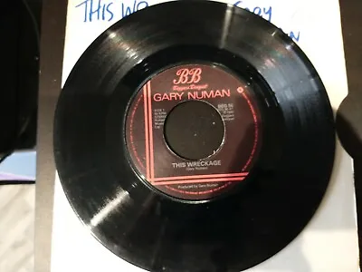 £1.99 • Buy Gary Newman, The Wreckage, 7 Inch Single Vinyl Record