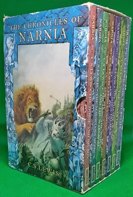 The Chronicles Of Narnia: 7-Book Box Set By C.S Lewis *Damaged Slip Case* • £9.99