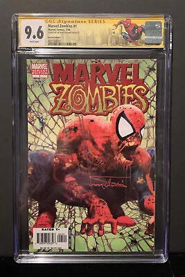 Marvel Zombies 1 CGC 9.6 SS  Suydam Spider Man Homage  Variant  2/06 • $275