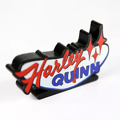 Harley Quinn Self Standing 3D Logo Sign • $34.95