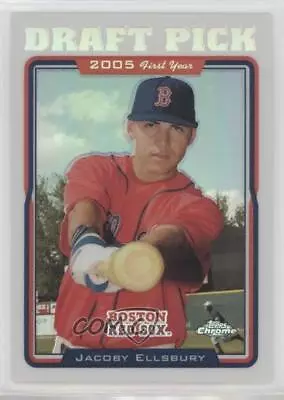 2005 Topps Chrome Update & Highlights Refractor Jacoby Ellsbury #UH202 Rookie RC • $17.78