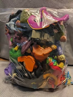 4+ Lb Bag Of Mixed Lot Of Vintage Happy Meal Toys McDonalds Burger King Disney • $9.74