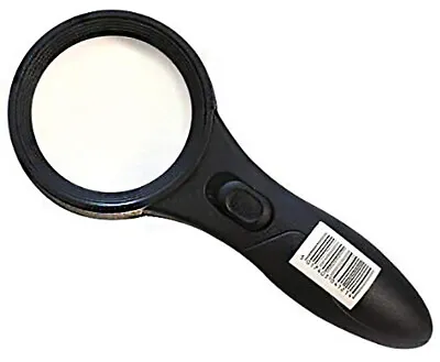 Magnifying Glass Powerful Magnifier 6-LED Lights  Reading Magnifier Handheld 35X • £4.99