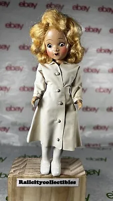 Miss Curity Nurse Doll 1950s Sleepy Eyes Hard Plastic Frozen Leg Jointed Arms • $54.99