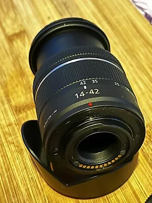 Panasonic 14-42mm F/3.5-5.6 Mega O.I.S AE Aspherical AF Lens Micro4/3 H-FS014042 • £65