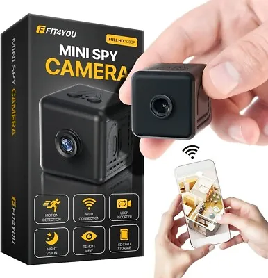 Mini Hidden Camera Wifi Home Security Cam Full HD 1080P Night Vision Audio • $19.94