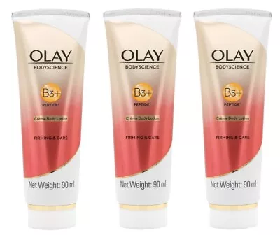 $19.99 • Buy 3 X OLAY 90mL BODY LOTION FIRMING & CARE 100% Brand New