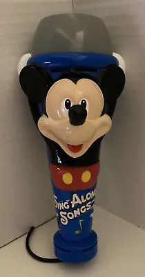 Vintage Disney Sing Along Songs Mickey Mouse Toy Microphone • $10.99