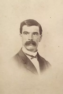 1870’s CDV PHOTO A Very Handsome Young Man Meadville PA Antique • $20