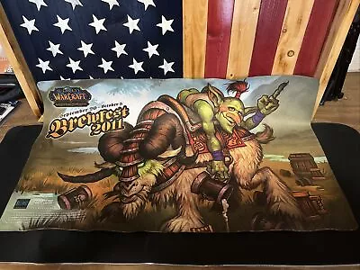 World Of Warcraft Tcg Brewmaster 2011 Playing Surface Mat • $15.22