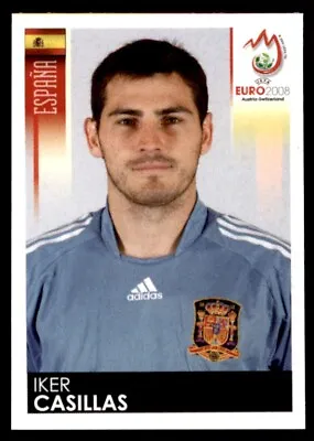 Panini Euro 2008 Sticker - Iker Casillas Spain España No. 416 • £1